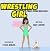Wrestling Girl Takes Down B...