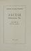 Ascèse by Nikos Kazantzakis
