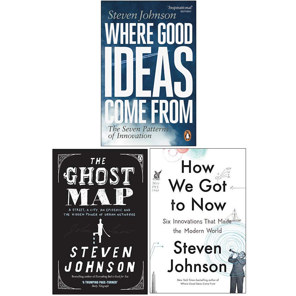 Where Good Ideas Come From / The Ghost Map / How We Got to Now (Paperback)