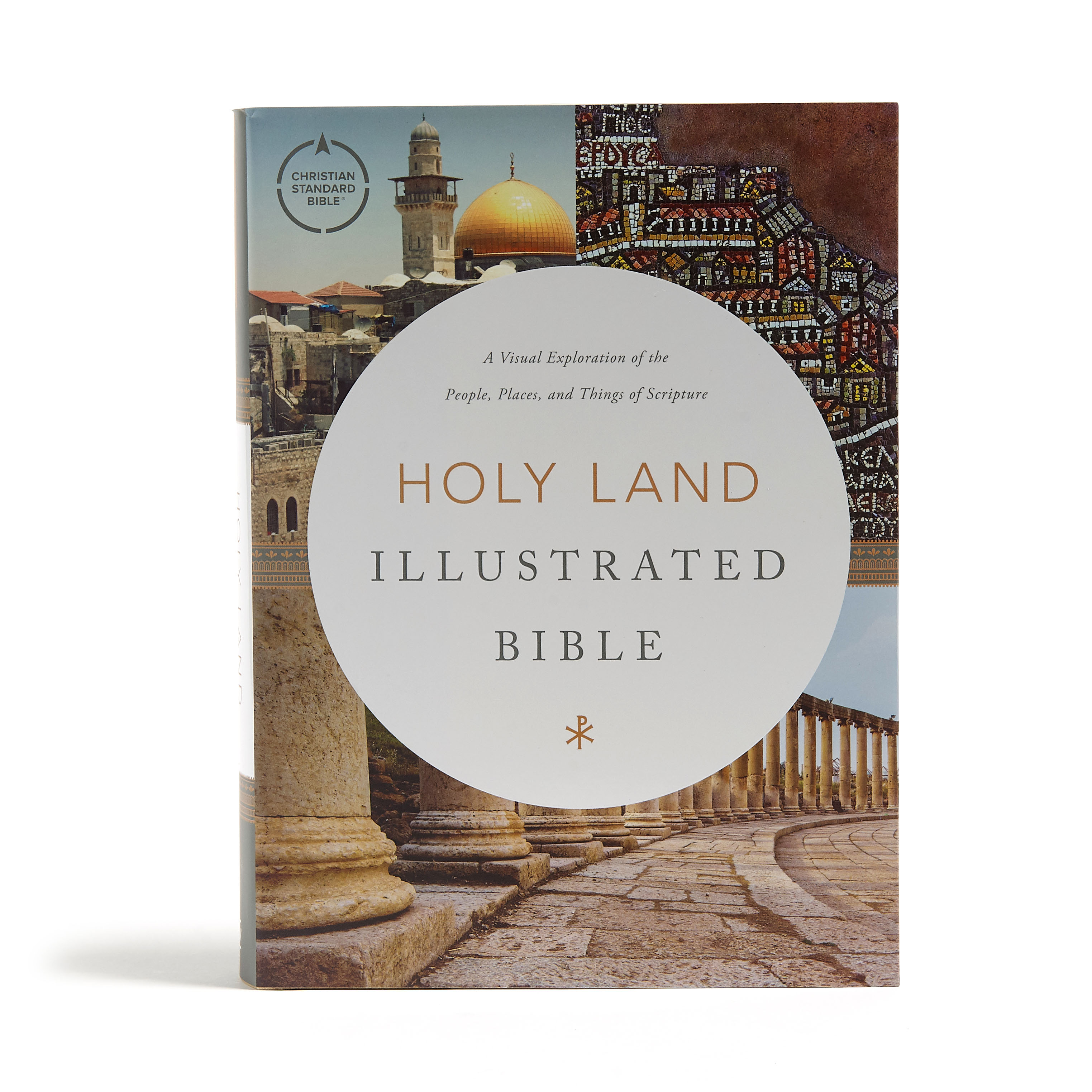 CSB Holy Land Illustrated Bible, Hardcover, Black Letter, Full-Color Design, Articles, Photos, Illustrations, Easy-to-Read Bible Serif Type (Hardcover)