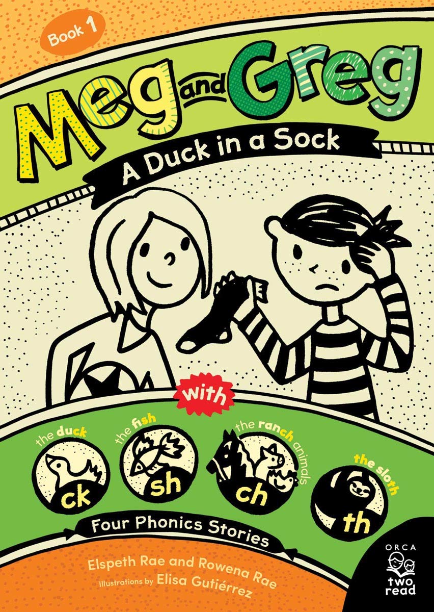 Meg and Greg: A Duck in a Sock (Orca Two-Read Book 1)