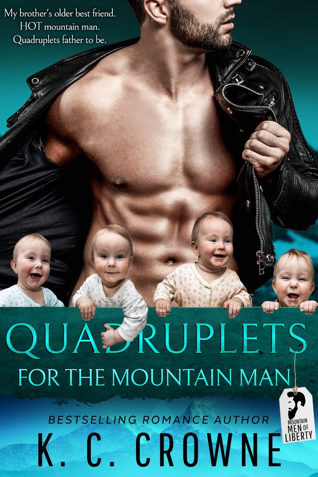 Quadruplets for the Mountain Man (Mountain Men of Liberty, #9)