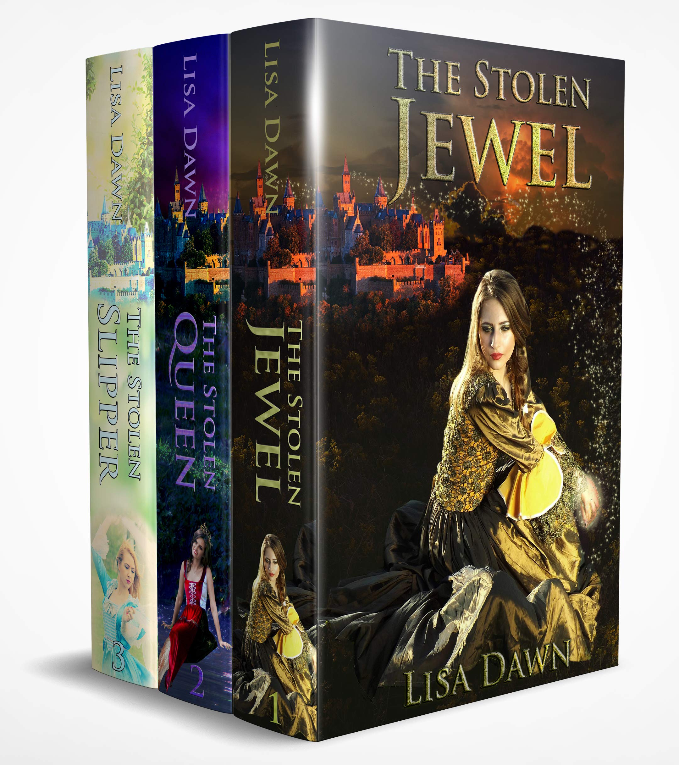 Cover of The Stolen Trilogy boxed set