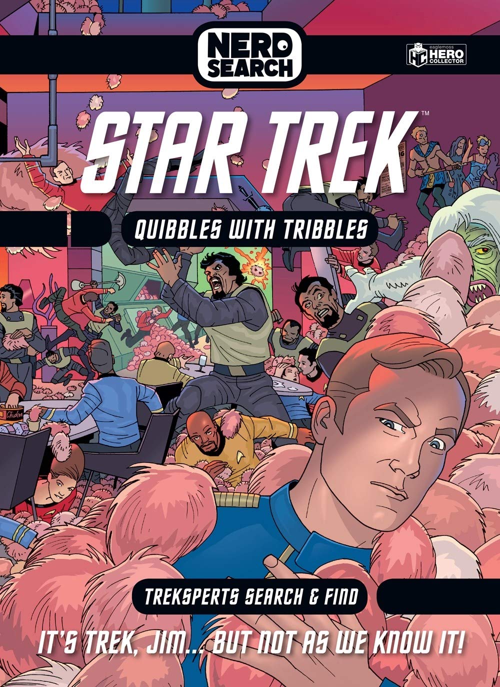Star Trek Nerd Search: Quibbles with Tribbles (Hardcover)