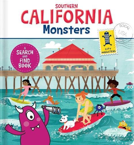 Southern California Monsters: A Search and Find Book (Board book)