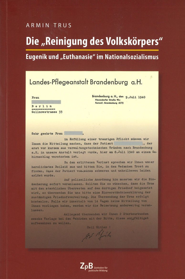 Die "Reinigung des Volkskörpers". Eugenik und "Euthanasie" im Nationalsozialismus (Paperback)