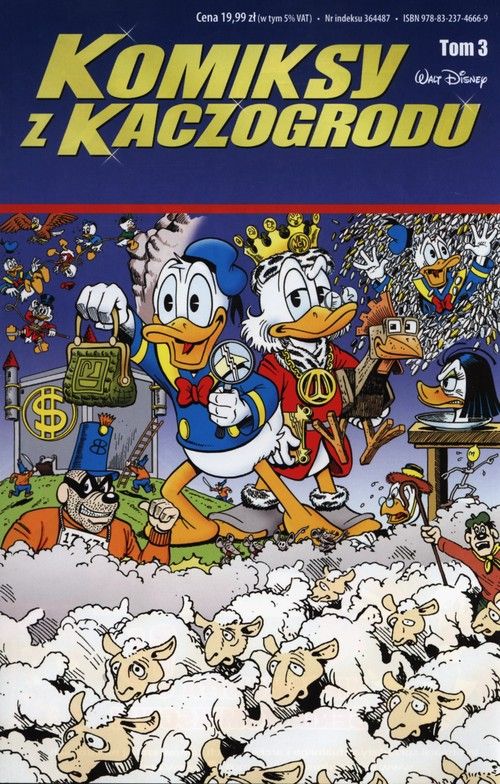 Komiksy z Kaczogrodu: Tom 3 (Paperback)