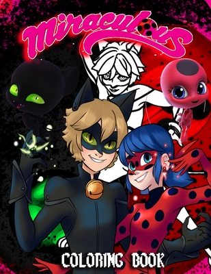 Miraculous Coloring Book: Wonderful Coloring Book For Kids for ages 4-12