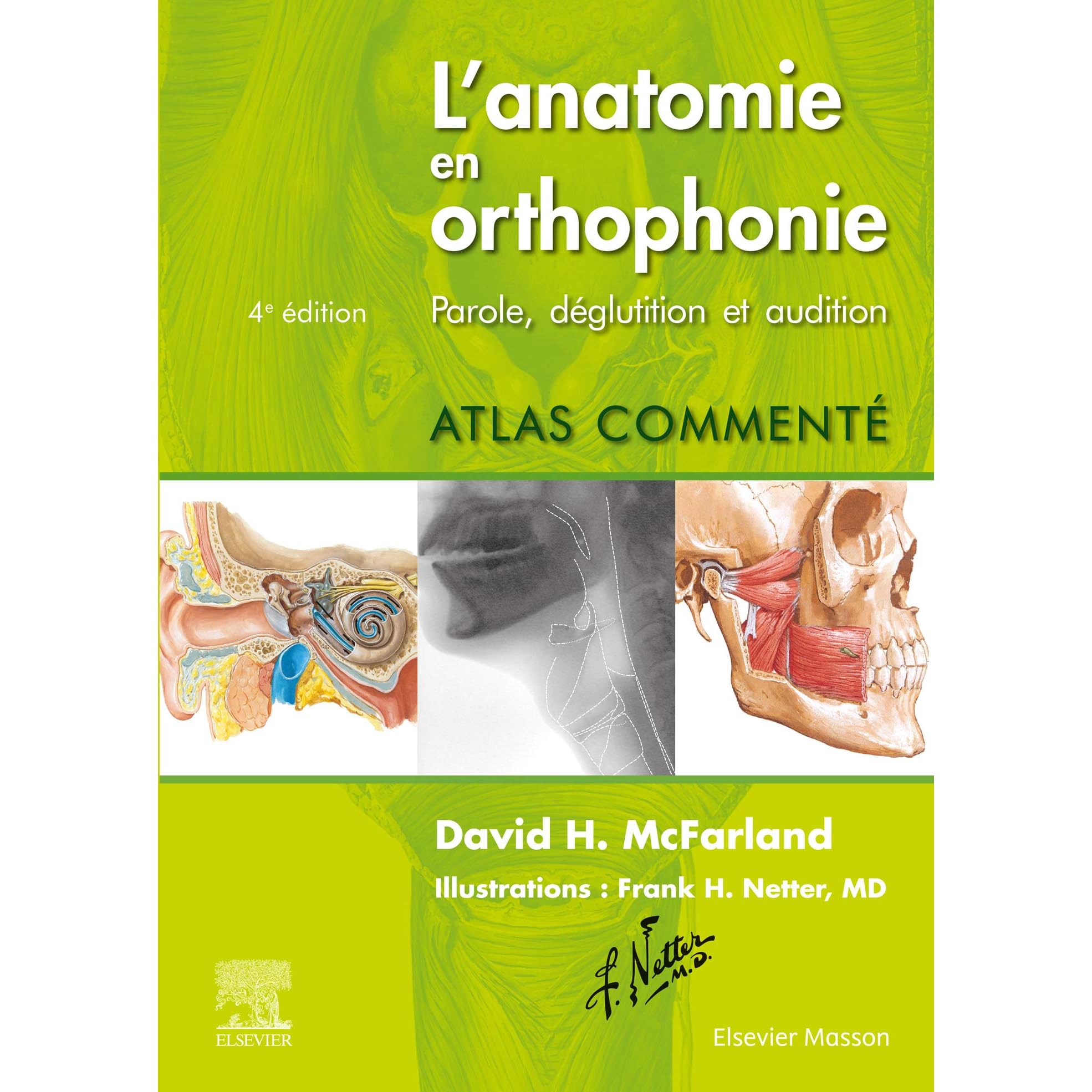 L Anatomie En Orthophonie Parole Deglutition Et Audition By David H Mcfarland
