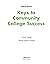 Keys to Community College Success by Carol Carter