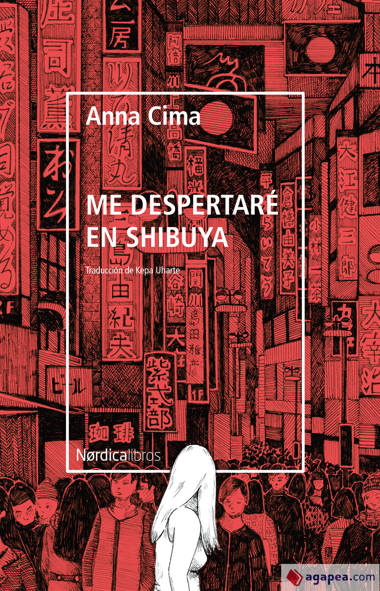 Portada de Me despertaré en Shibuya, de Anna Cima