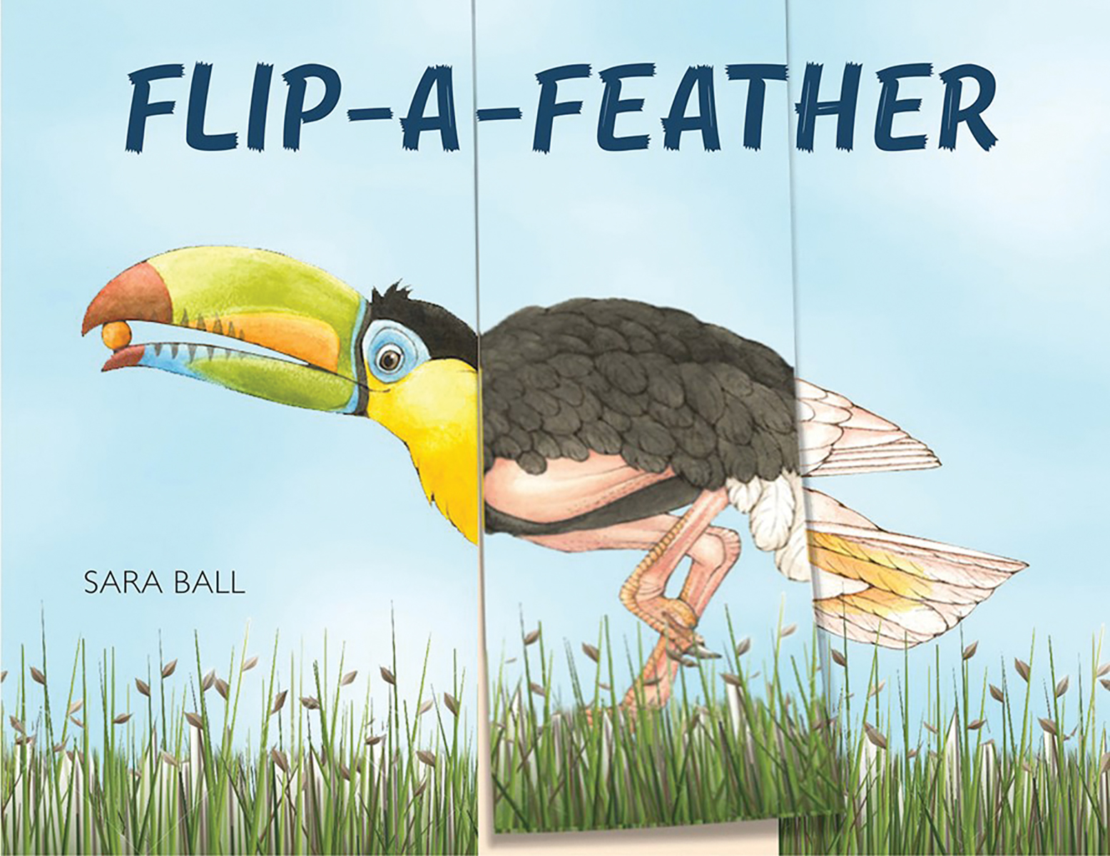 Flip-a-Feather: Make Your Own Wacky Bird! (Mix-and-Match Board Books, 4)