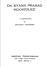 Dr. Syama Prasad Mookerjee : A Biography