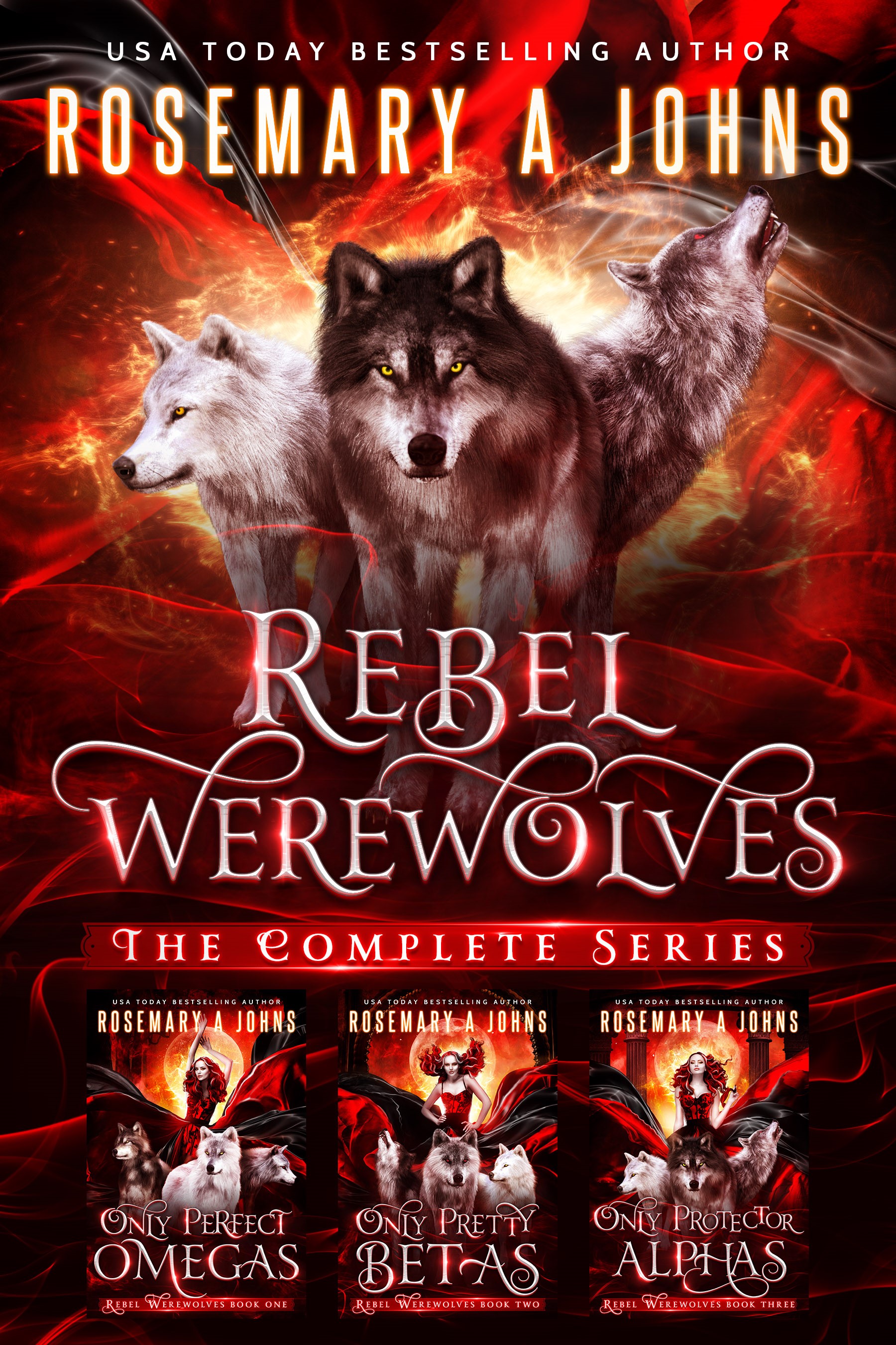 Rebel Werewolves: Complete Wolf Shifters Collection