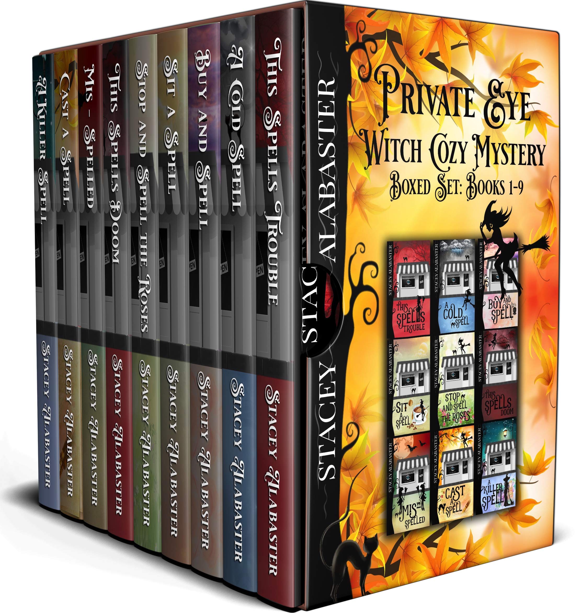 Private Eye Witch Cozy Mystery Boxed Set: Books 1 - 9 (Cozy Mystery Adventures)