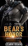 Book cover for Bear's Honor (Alpha Barbarians #2)
