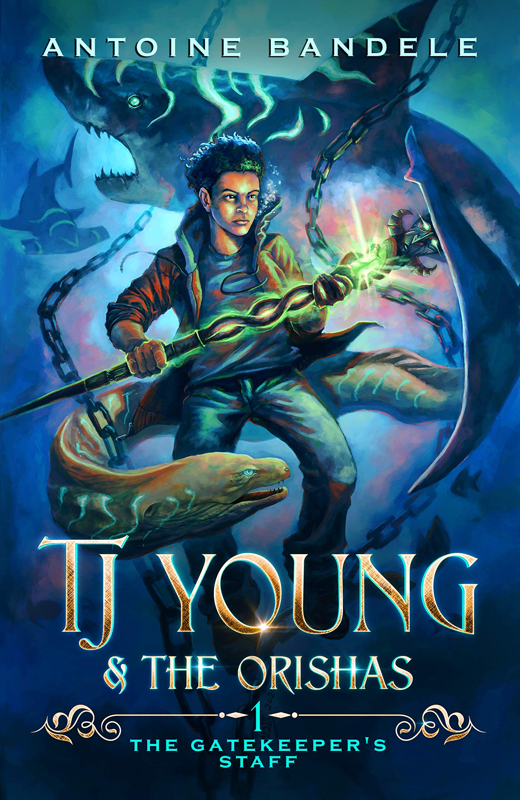 The Gatekeeper's Staff: An Old Gods Story (TJ Young & The Orishas #1)
