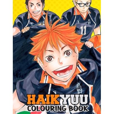 Haikyuu Colouring Book A Top Coloring Book Haikyuu Anime Haikyuu Manga Coloring Book With High Quality Illustrations For Kids And Adults Shoyo Hinata Color And Draw V2 By Emma Ampublishing