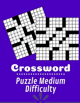 Crossword Puzzle Medium Difficulty: New York Times Easy Crossword Puzzles, Puzzle Book Brain Games for Every Day, Light & Fun! Easy Puzzles and Brain Games Includes Word Searches Find the Differences