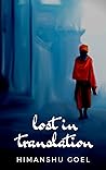 Book cover for L. I. T - Lost in Translation - a poetry chapbook