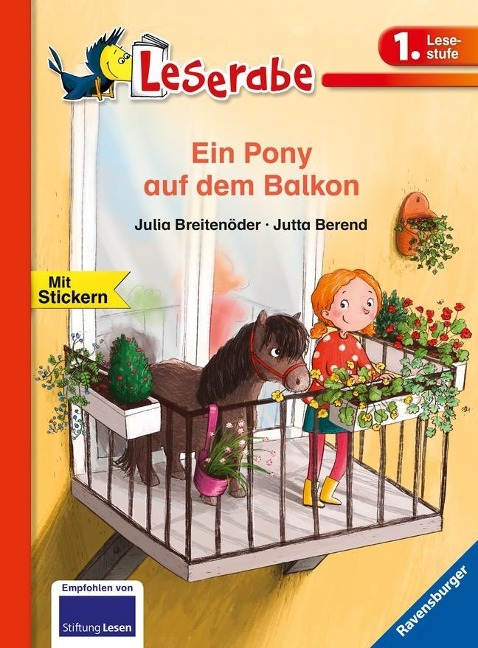 Leserabe - Ein Pony auf dem Balkon