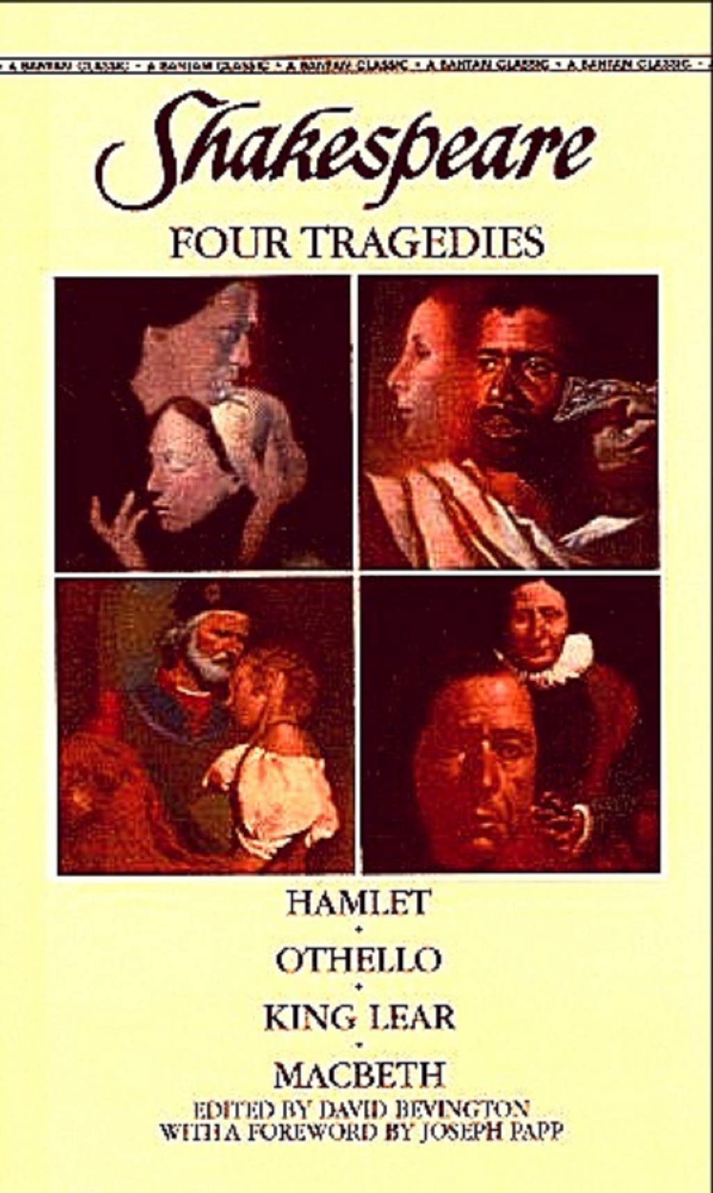 Shakespeare Four Tragedies : Hamlet, Othello, King Lear, Macbeth