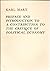 Preface and Introduction to A Contribution to the Critique of... by Karl Marx Preface and Introduction to A Contribution to the Critique of... by Karl Marx