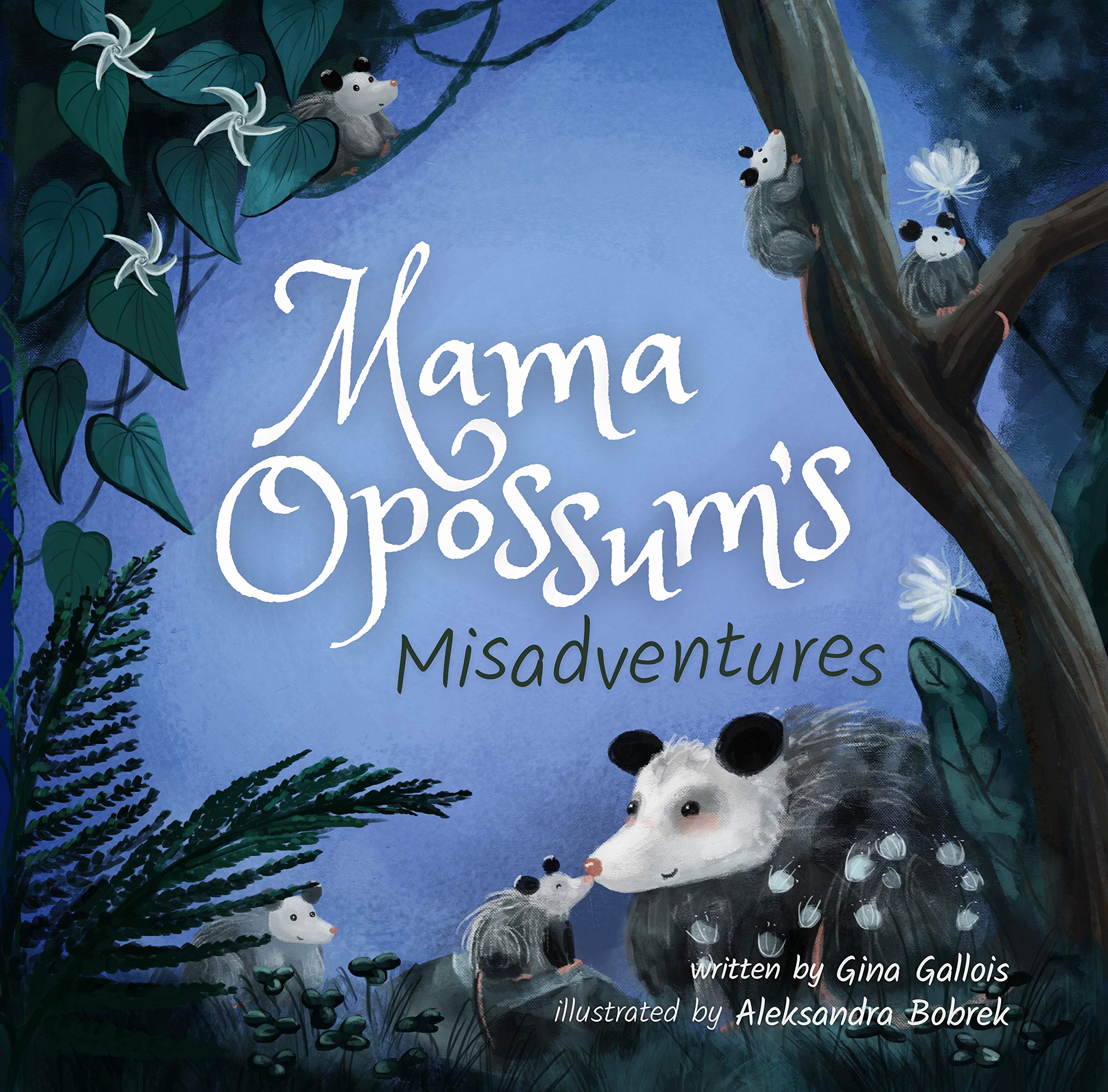 Mama Opossum's Misadventures : A Countdown with Nocturnal Critters (Kindle Edition)