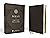 NRSV, Single-Column Reference Bible, Premium Goatskin Leather, Black, Premier Collection, Art Gilded Edges, Comfort Print