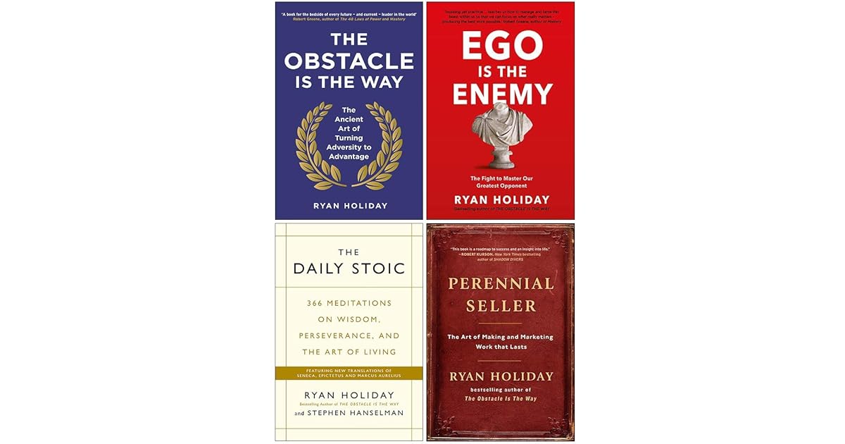 Ryan Holiday Collection 4 Books Set by Ryan Holiday