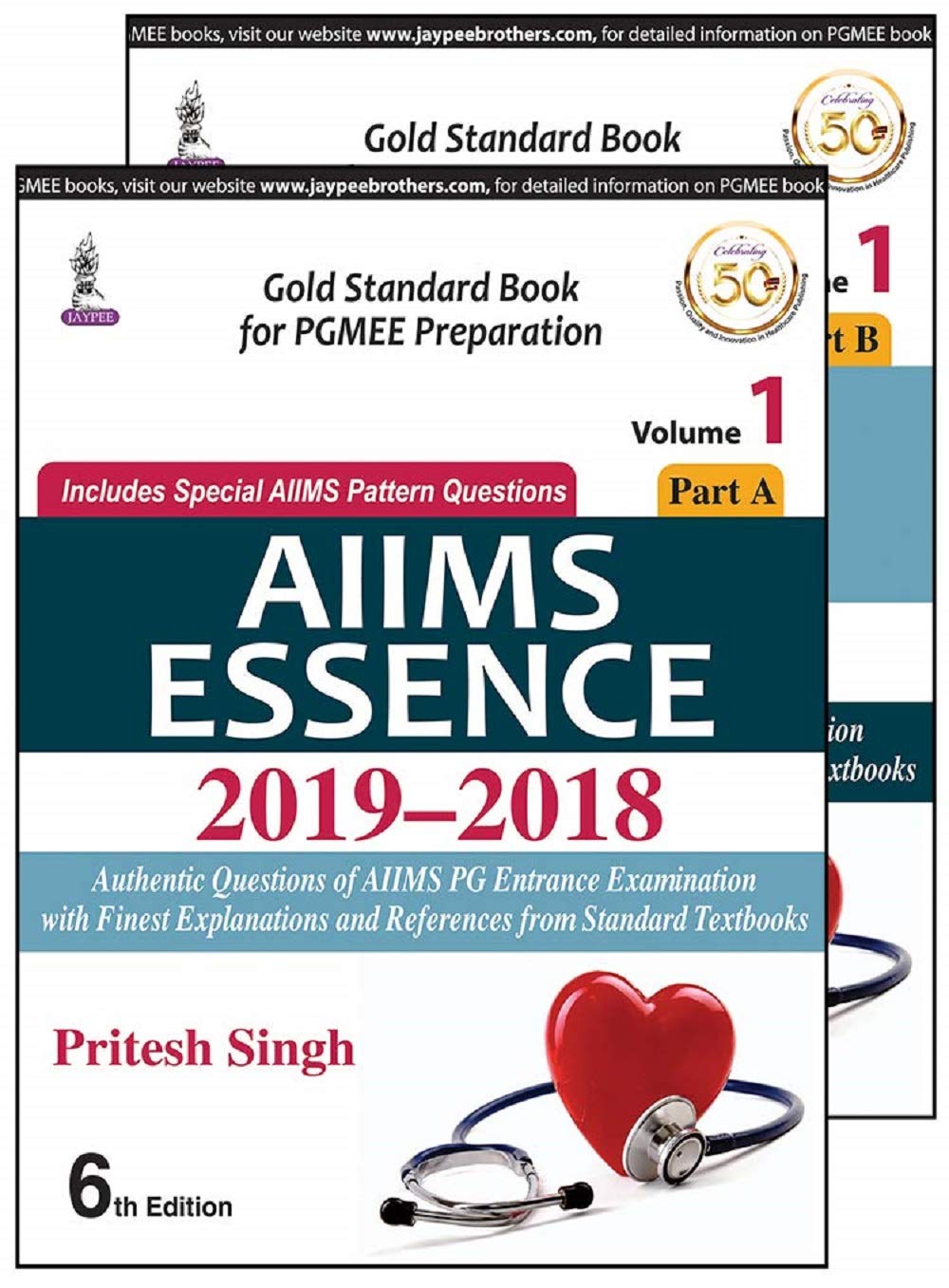 AIIMS ESSENCE 2019-2018 (Vol. 1 Part A & B)