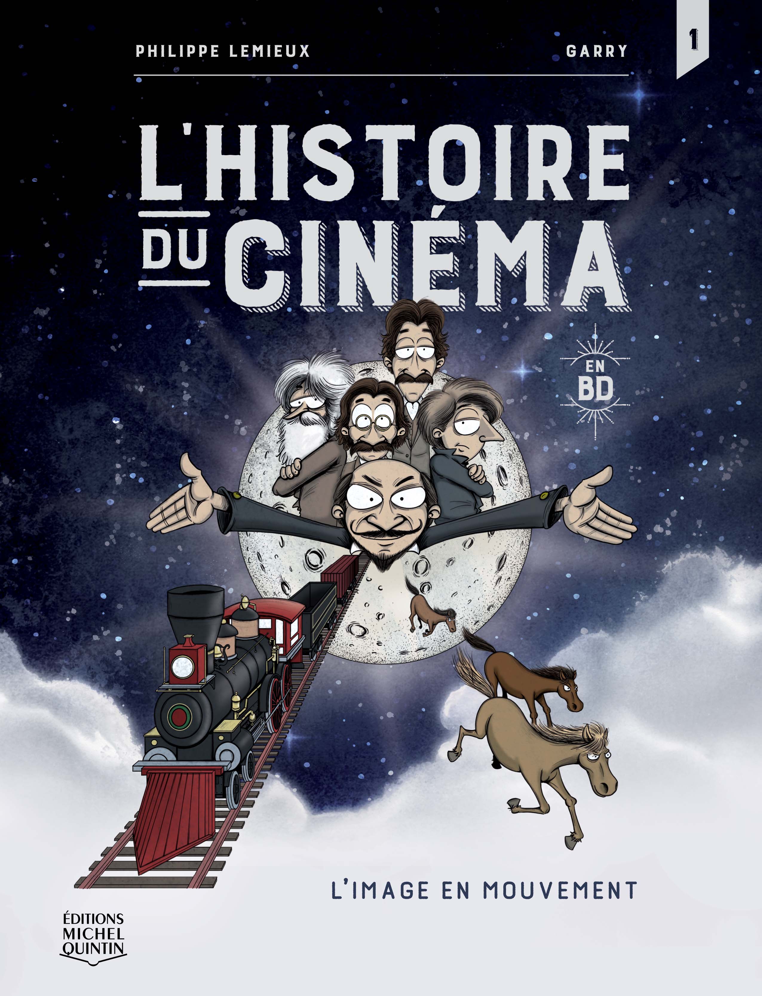 L'image en mouvement (L'histoire du cinéma en BD #1)