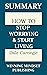 Summary: Dale Carnegie's "How to Stop Worrying and Start Living"
