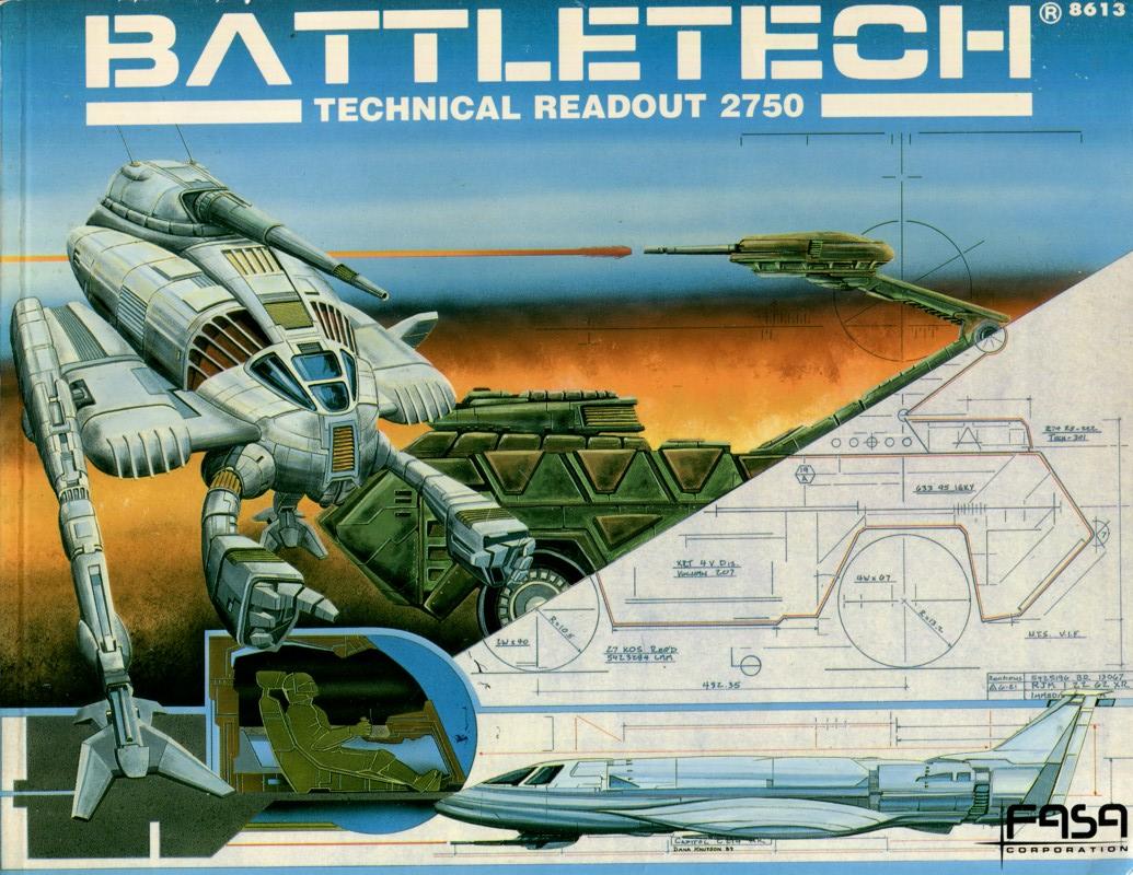 Battletech: Technical Readout : 2750 (Paperback)