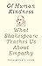 Of Human Kindness: What Sha...