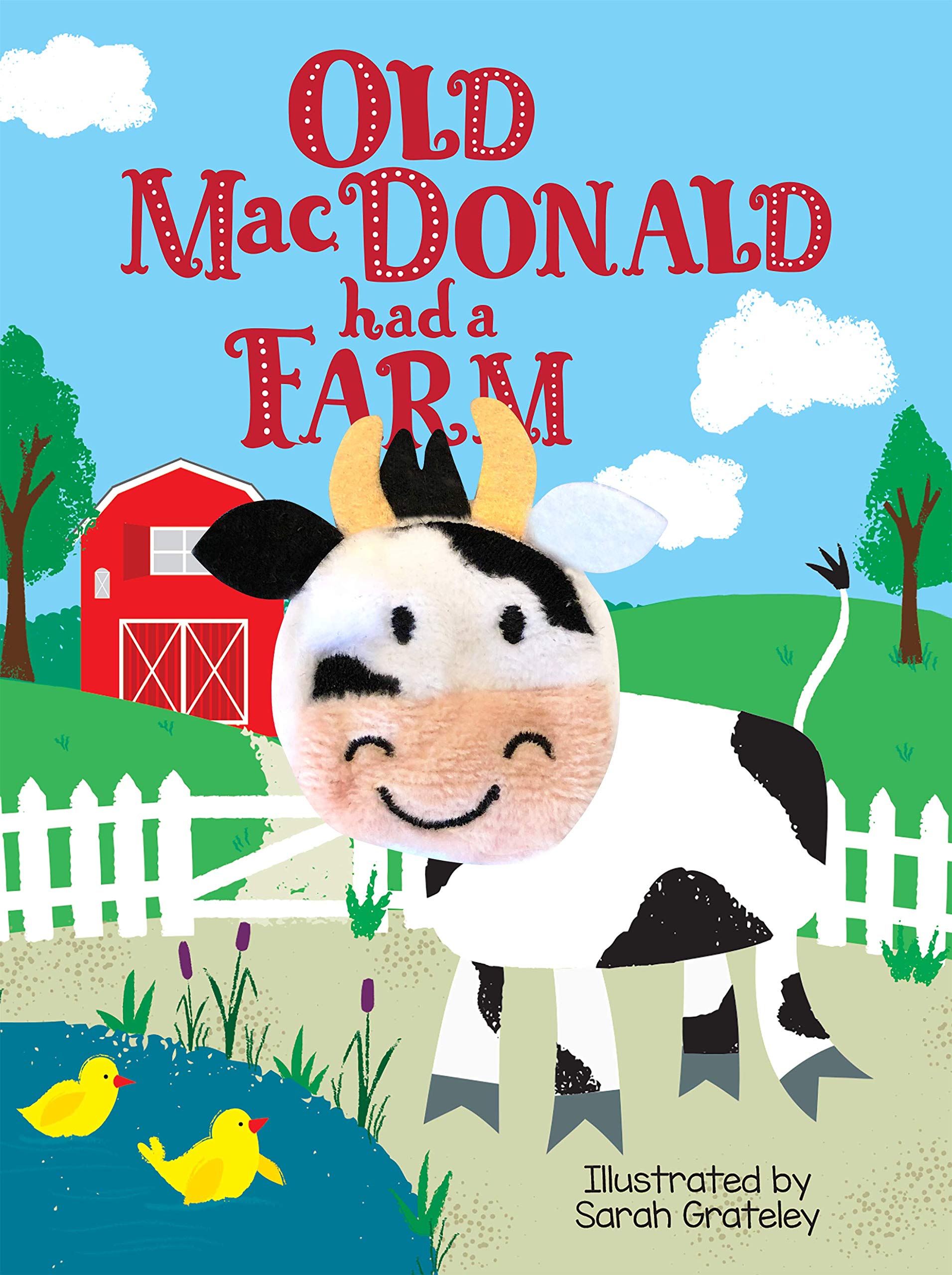 Old MacDonald Had a Farm - Finger Puppet Book - Novelty Book - Children's Board Book - Interactive Fun Child's Book (Finger Puppet Storybooks for Babies & Toddlers)