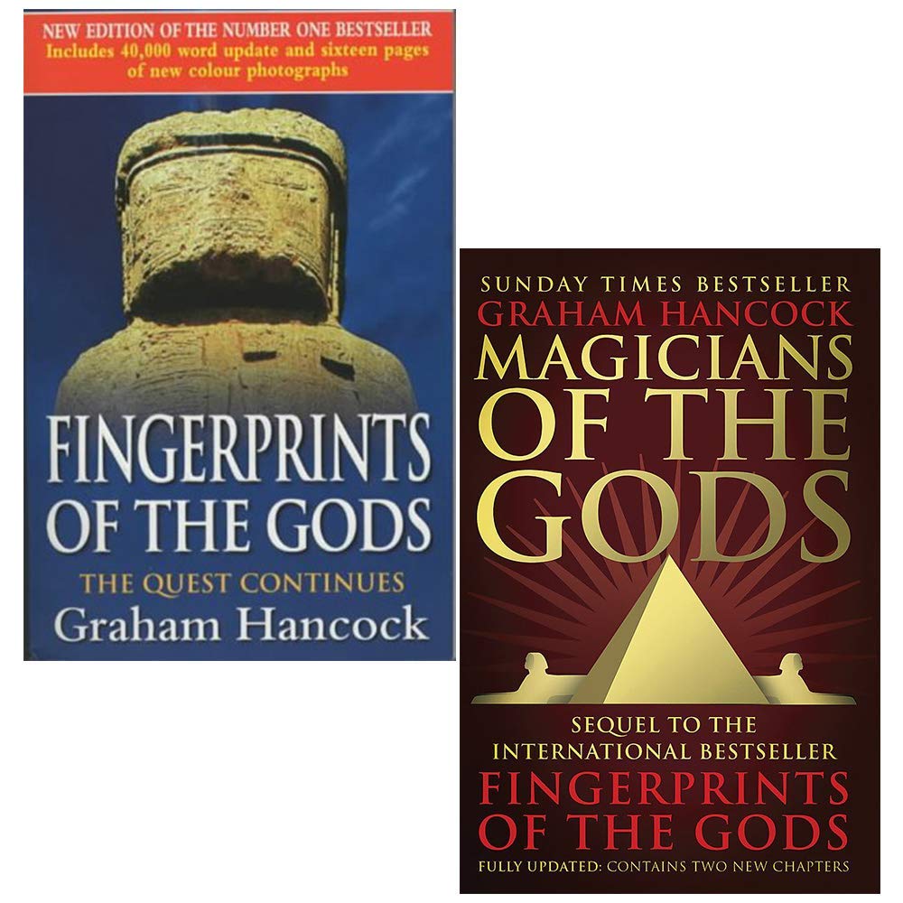 Fingerprints Of The Gods & Magicians of the Gods By Graham Hancock 2 Books Collection Set (Paperback)