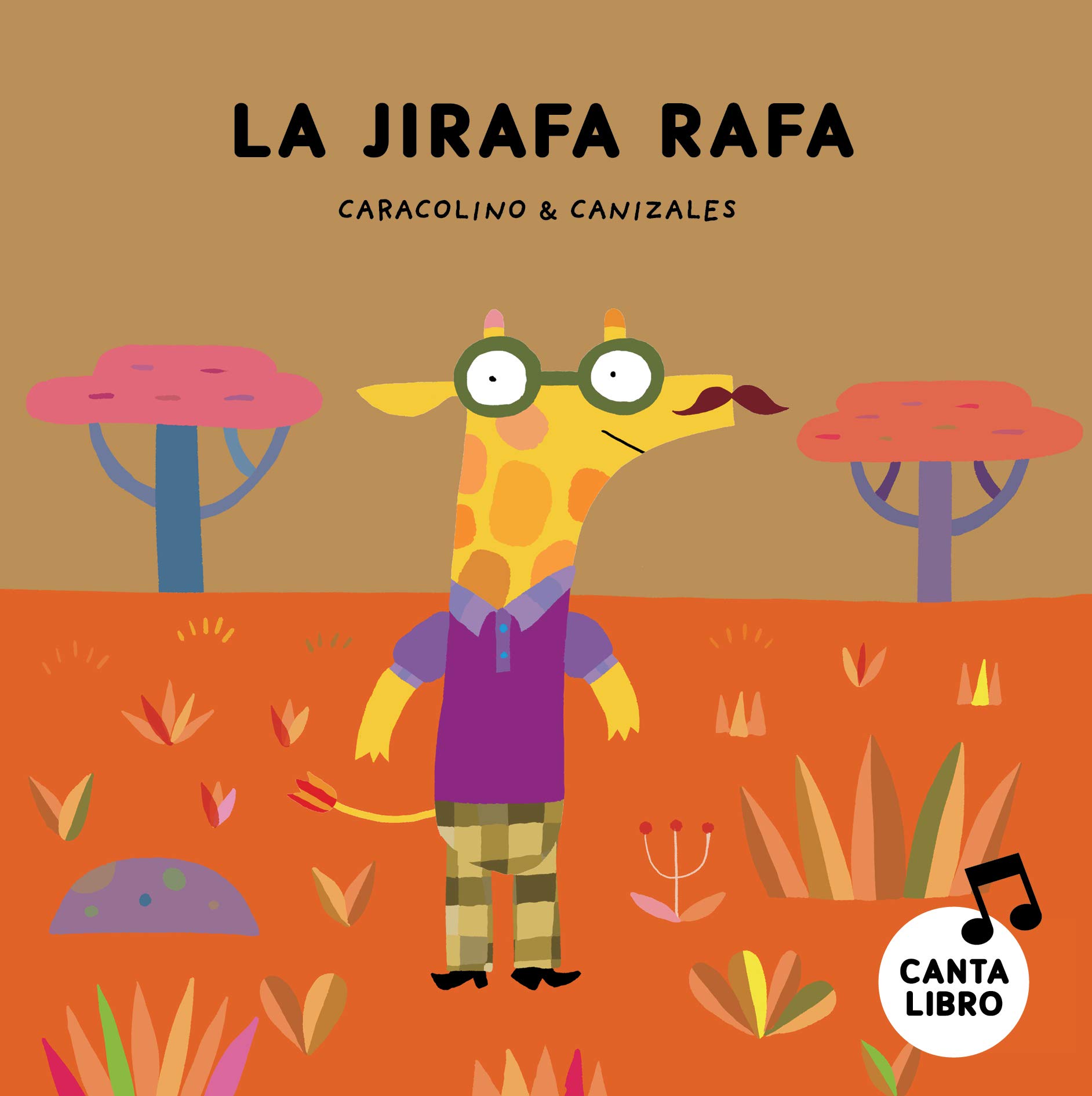 La jirafa Rafa (Nube de cartón) (Spanish Edition)