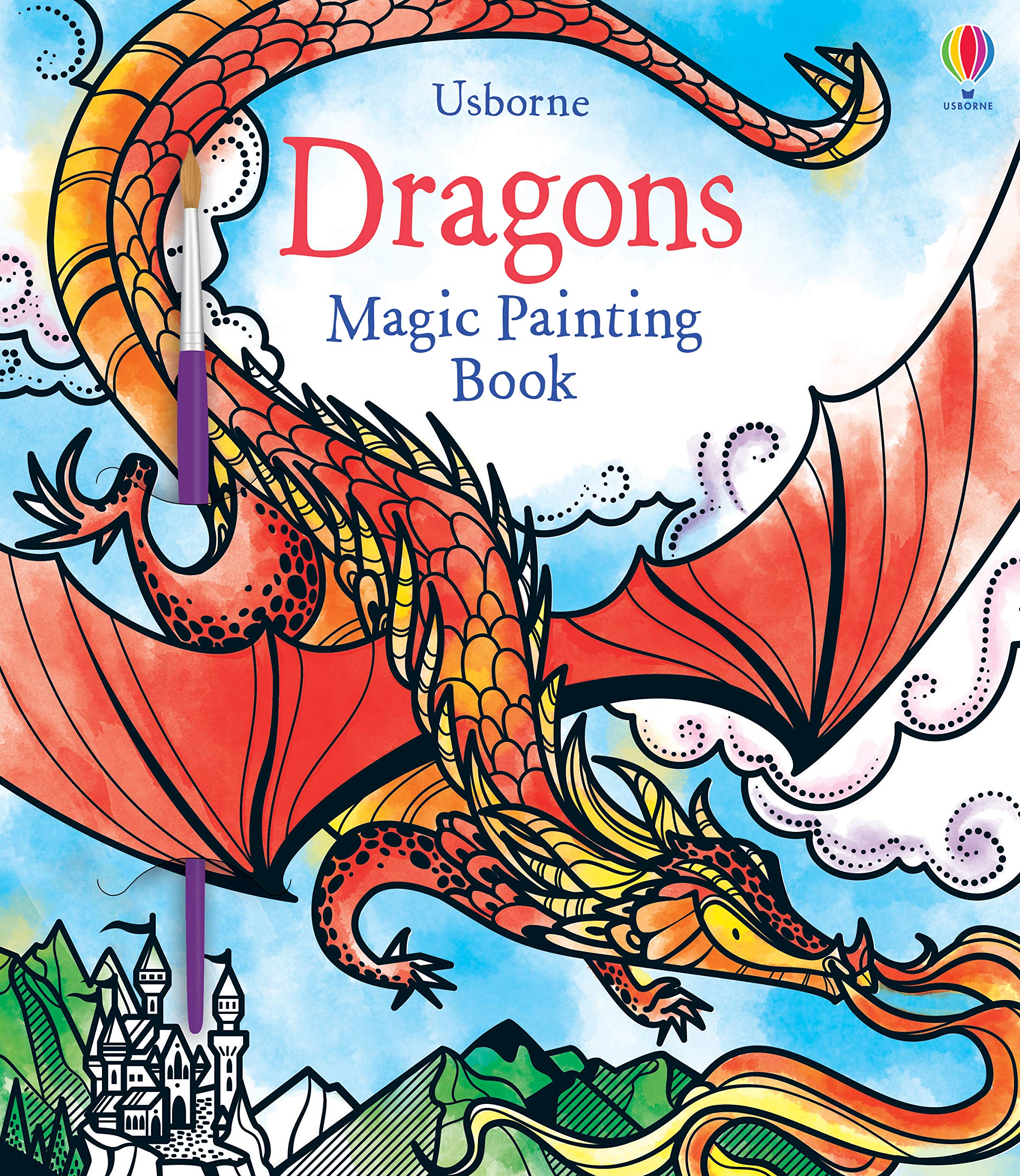 Dragons Magic Painting Book (Magic Painting Books)