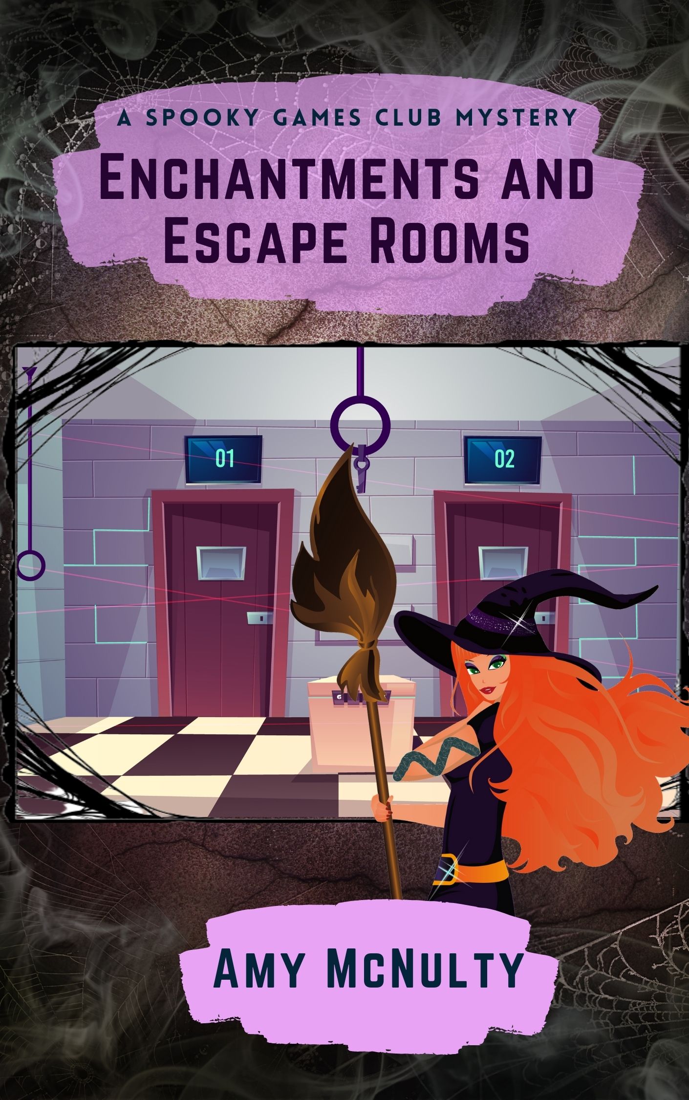 Enchantments and Escape Rooms (Spooky Games Club, #2)