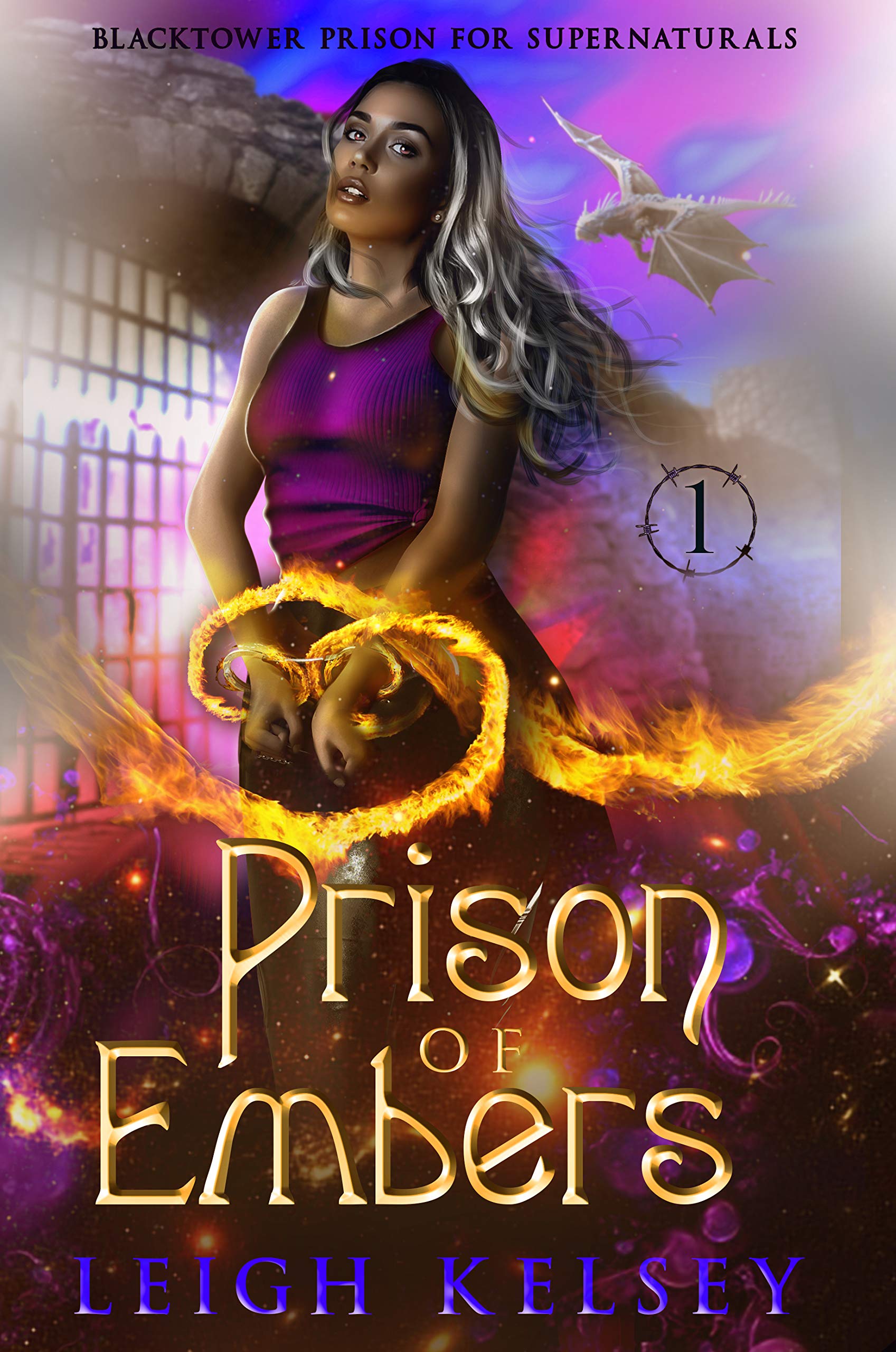 Prison of Embers (Blacktower Prison for Supernaturals, #1)