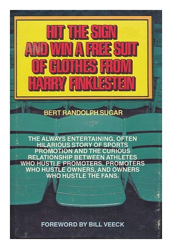 Hit the sign and win a free suit of clothes from Harry Finklestein (Hardcover)