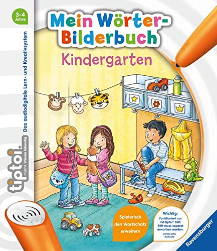 Mein Wörter-Bilderbuch Kindergarten (Spiral-bound)