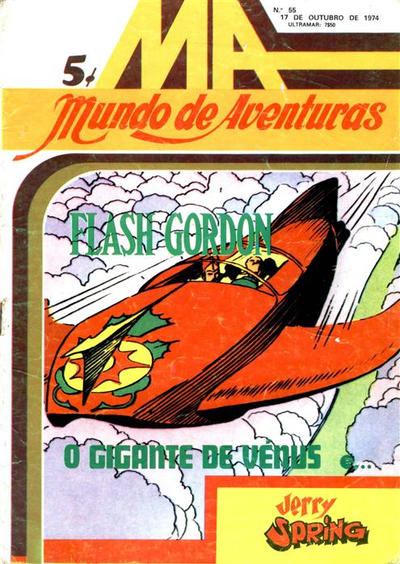 Mundo de Aventuras nº55 - Flash Gordon - O Gigante de Vénus e... Jerry Spring