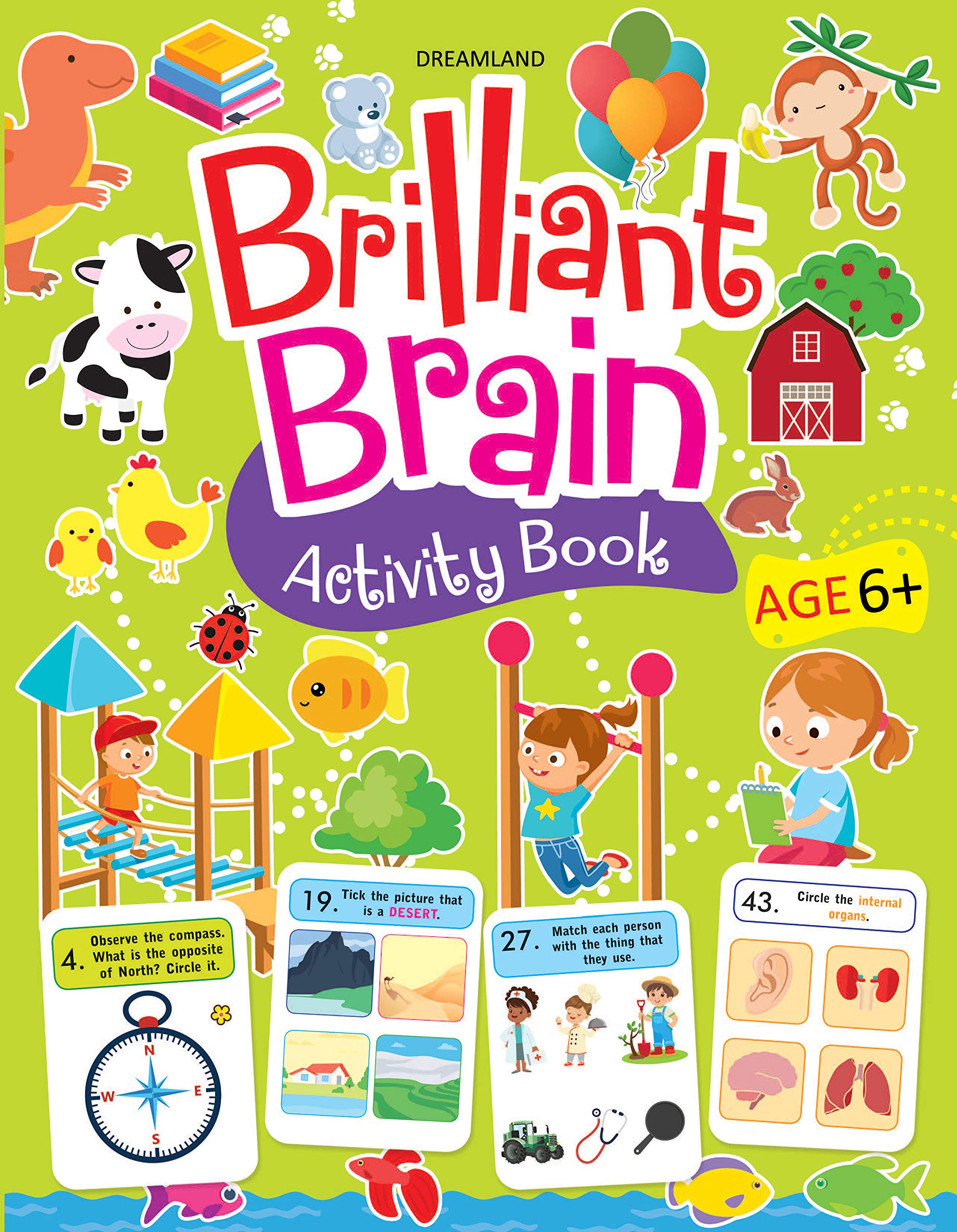 Brilliant Brain Activity Book 6+ (Paperback)