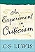 An Experiment in Criticism
