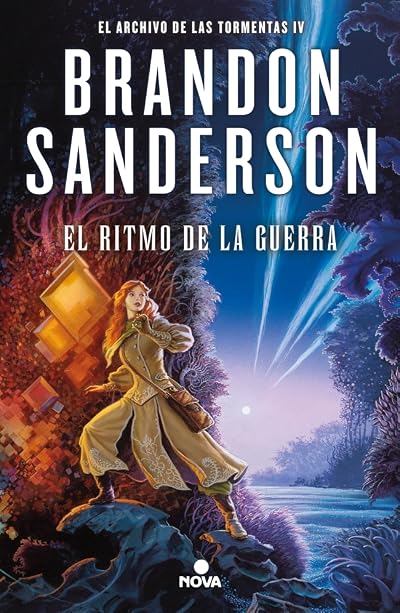 Portada de El ritmo de la guerra, de Brandon Sanderson