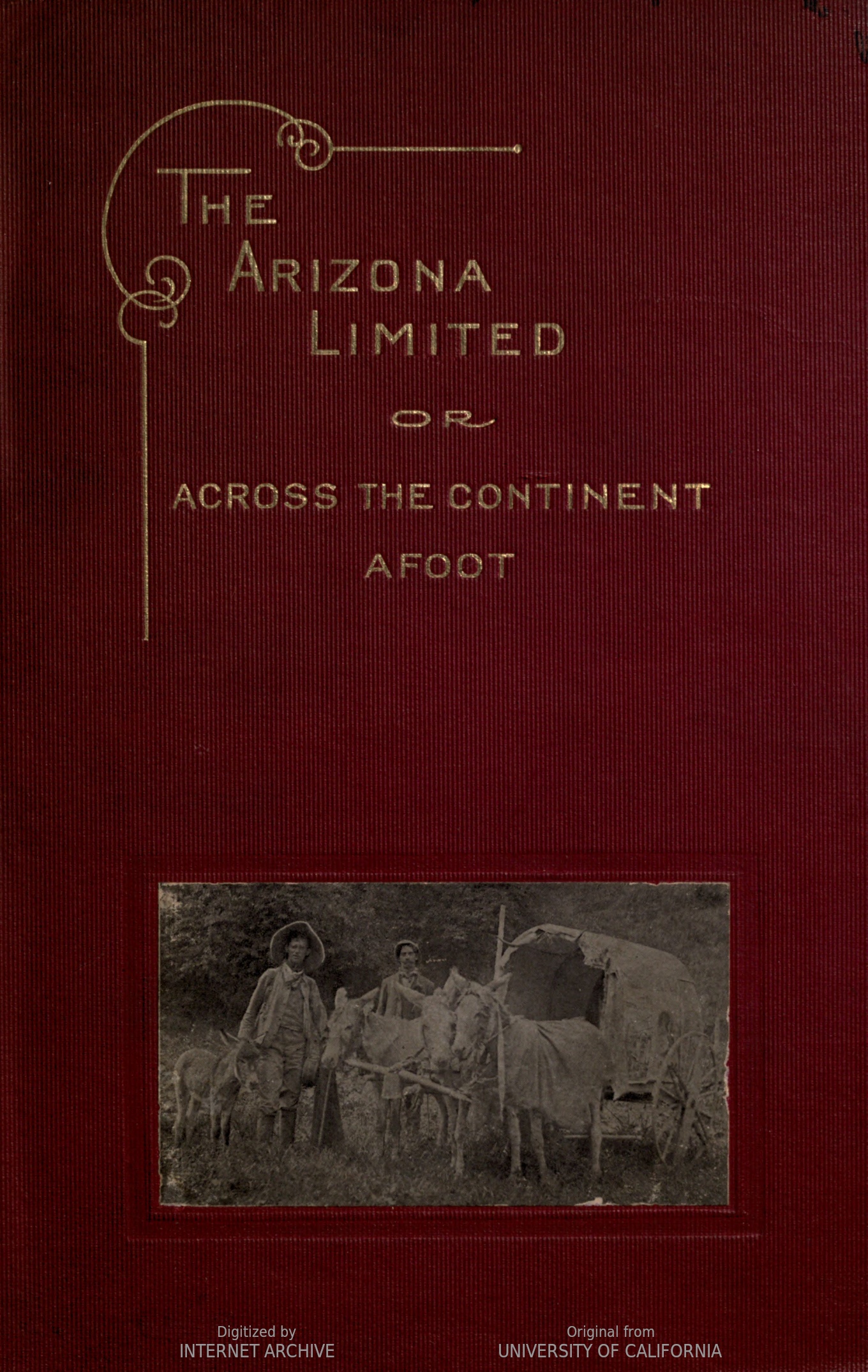 The Arizona Limited, Or, Across the Continent Afoot (Hardcover)