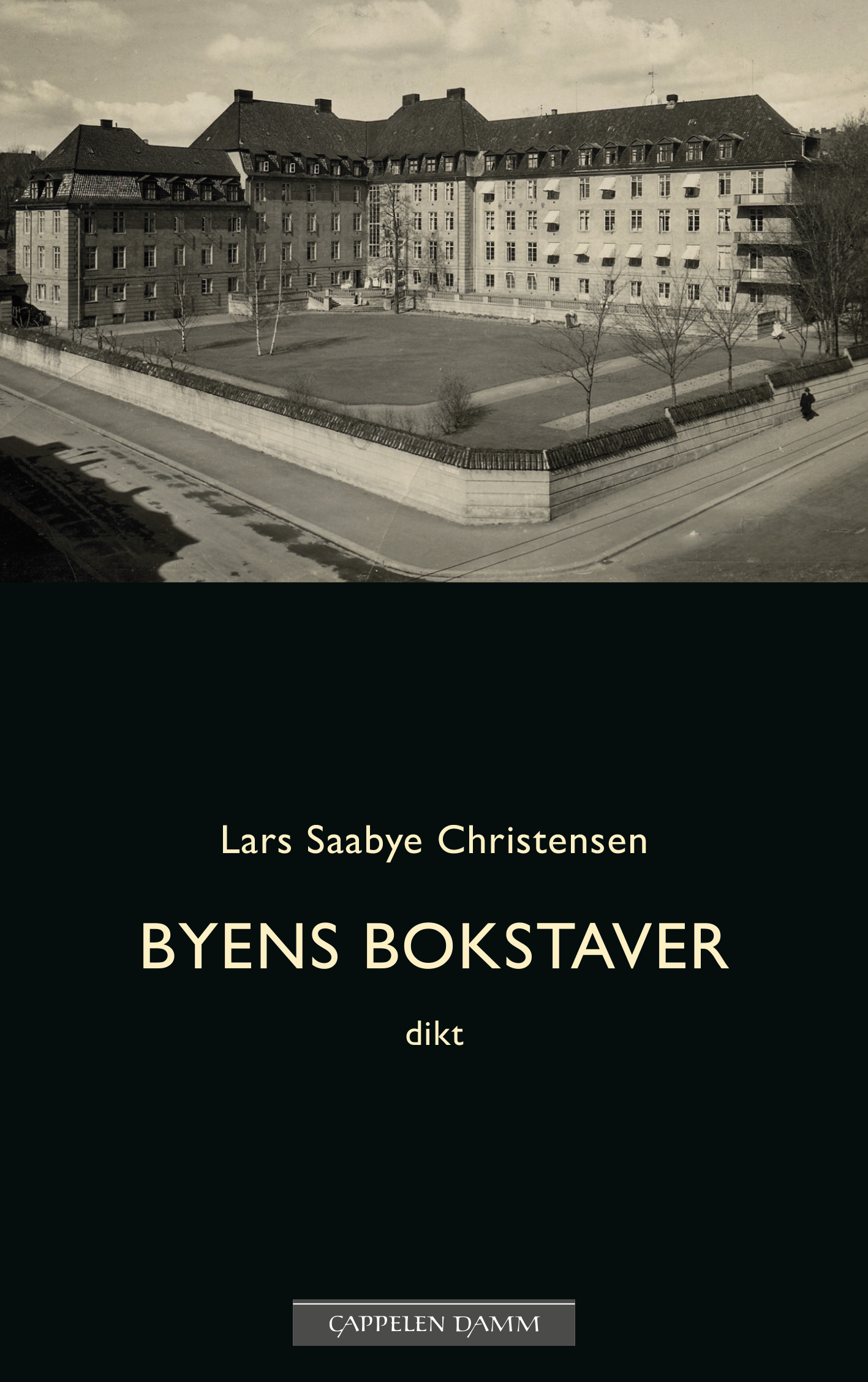 Byens bokstaver: dikt (Hardcover)