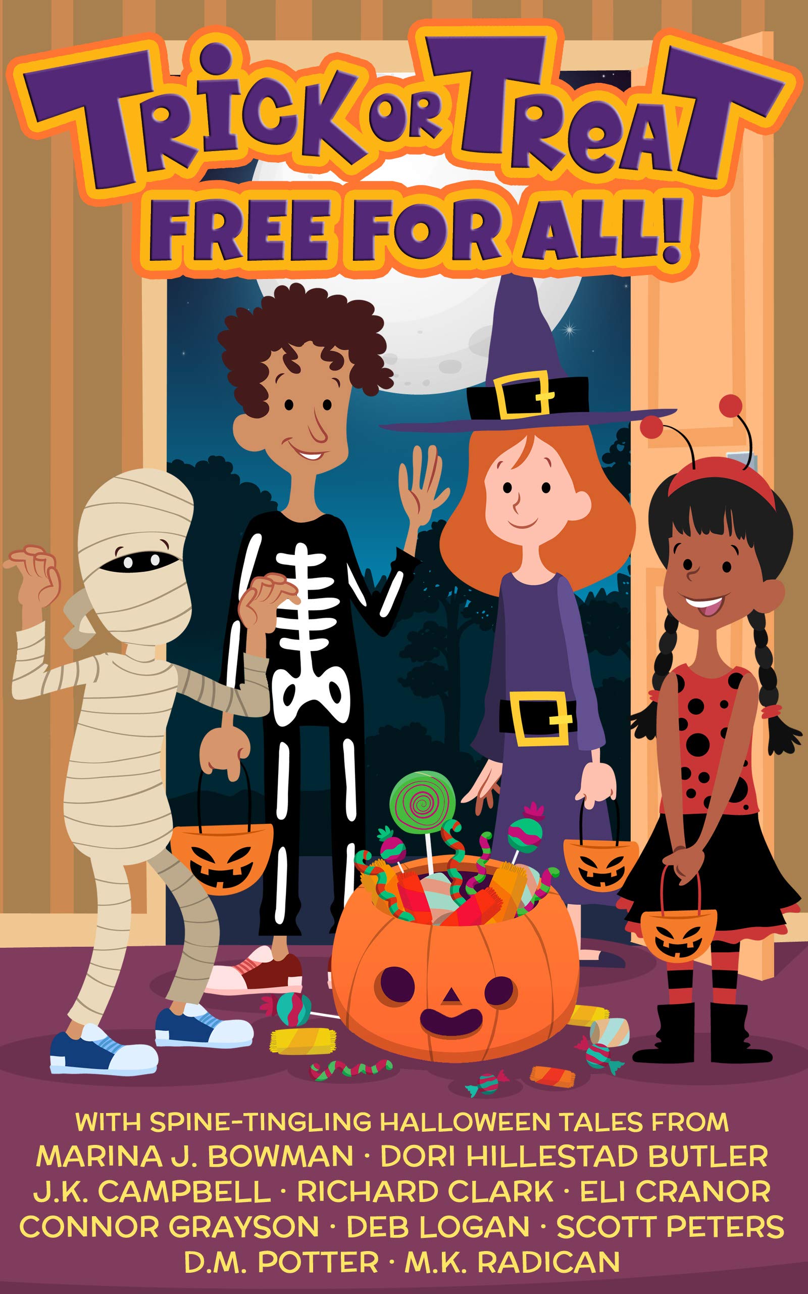Trick or Treat Free For All!: A Halloween Kids Book (Kindle Edition)
